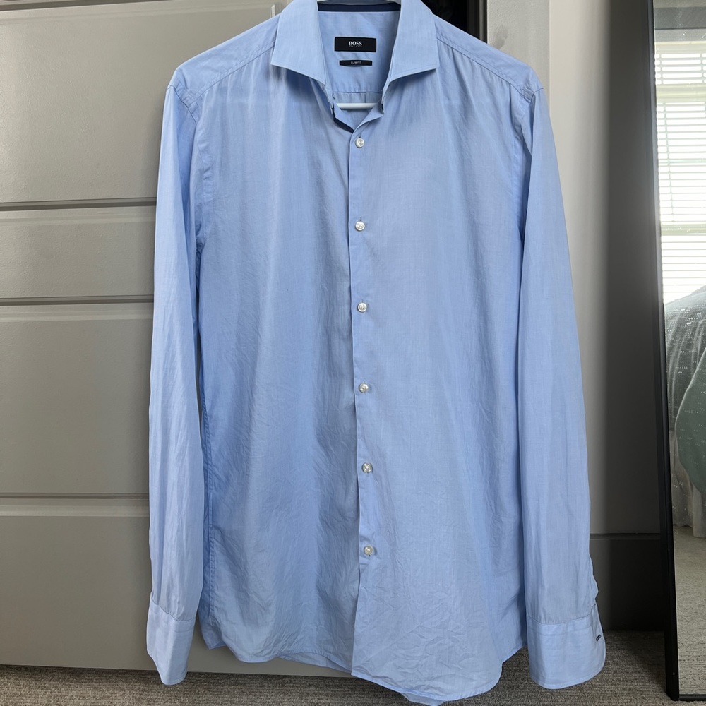 Hugo Boss Mens Button Down Shirt